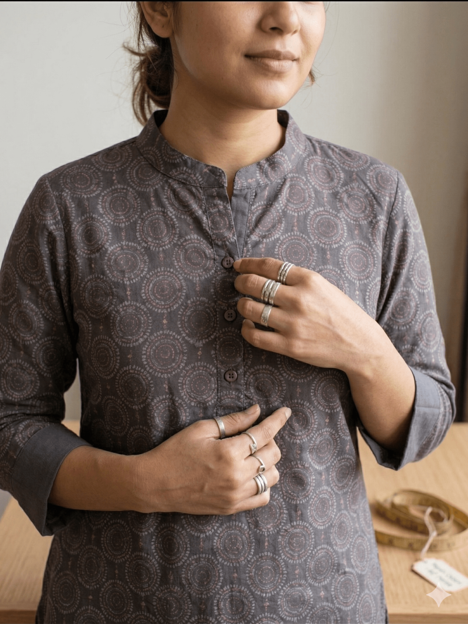 Premium Rayon Cotton Printed Fabric M01 – 44" Width | Soft, Breathable & Stylish (Sold by Meter)