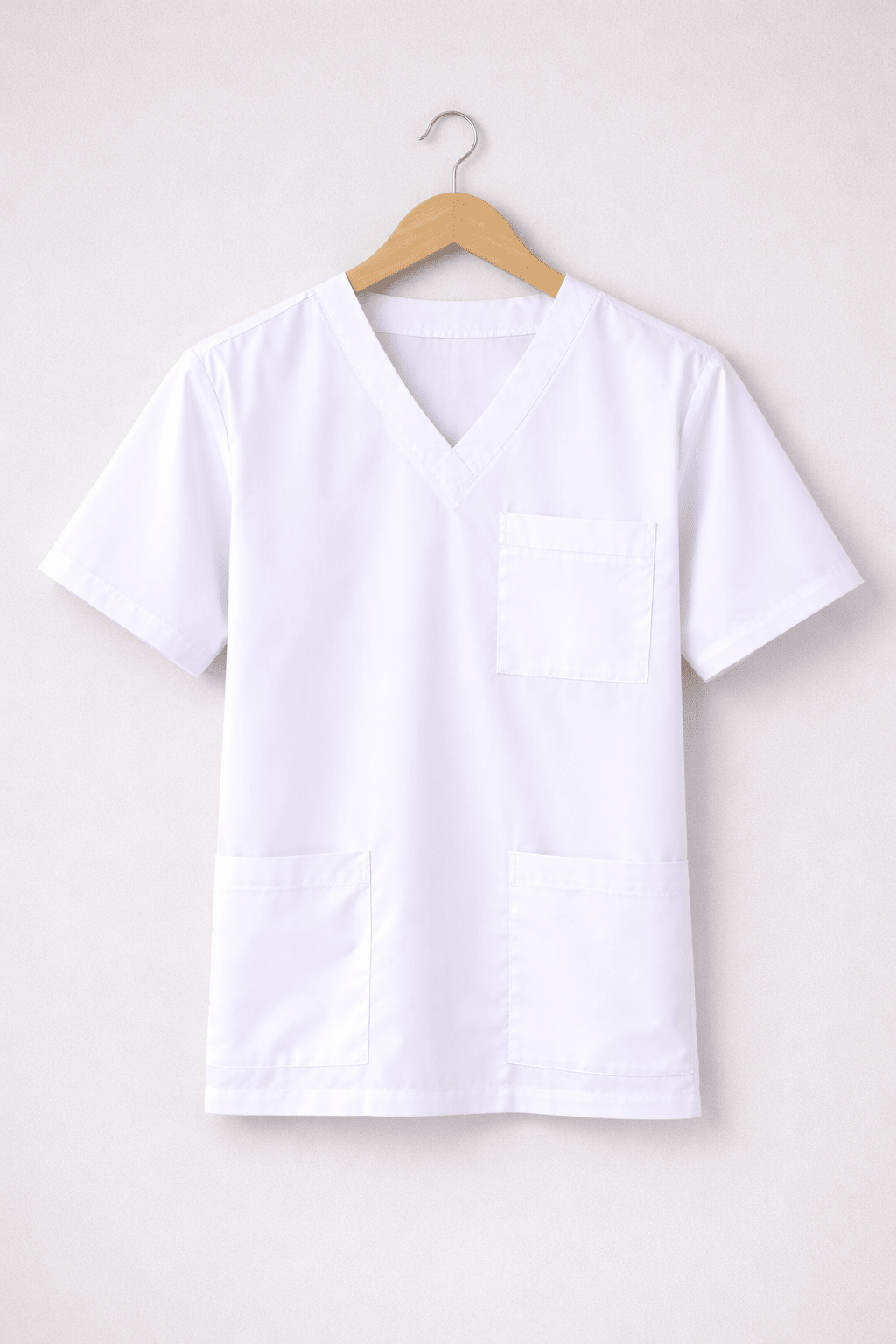 Unisex Medical V-Neck Scrub Top (Hospital Use)