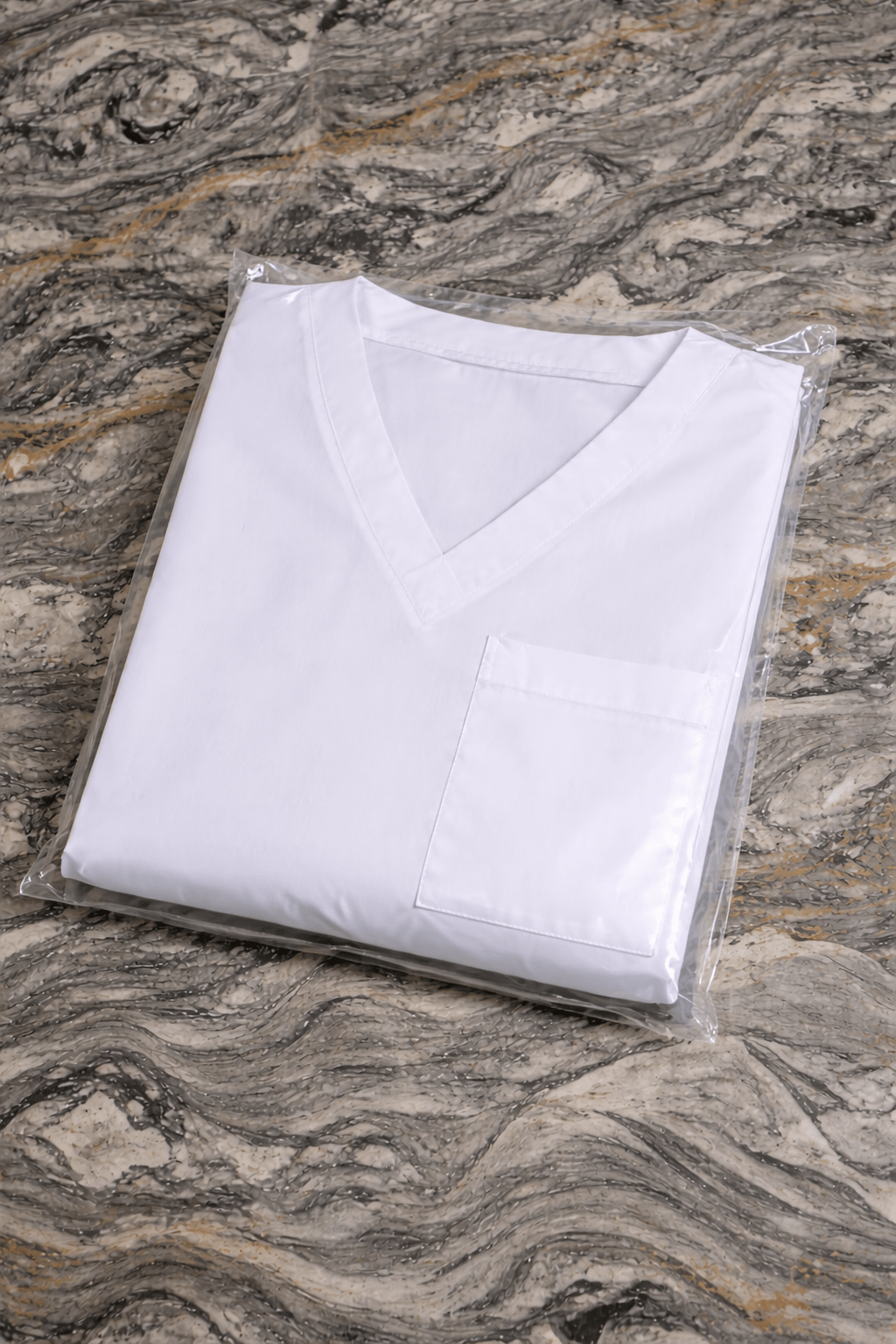 Unisex Medical V-Neck Scrub Top (Hospital Use)